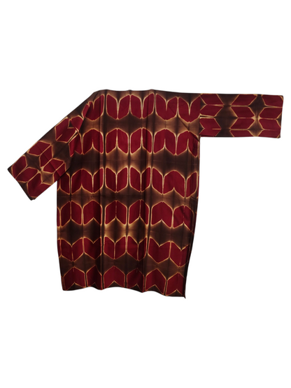 Semi Stitched Chanderi Casual Suitset