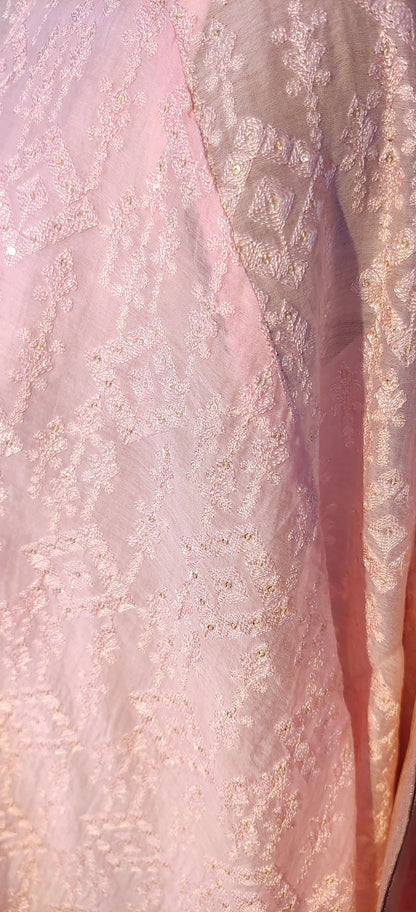 Stitched Embroidered Short Shirt VISHAL KAPUR STUDIO