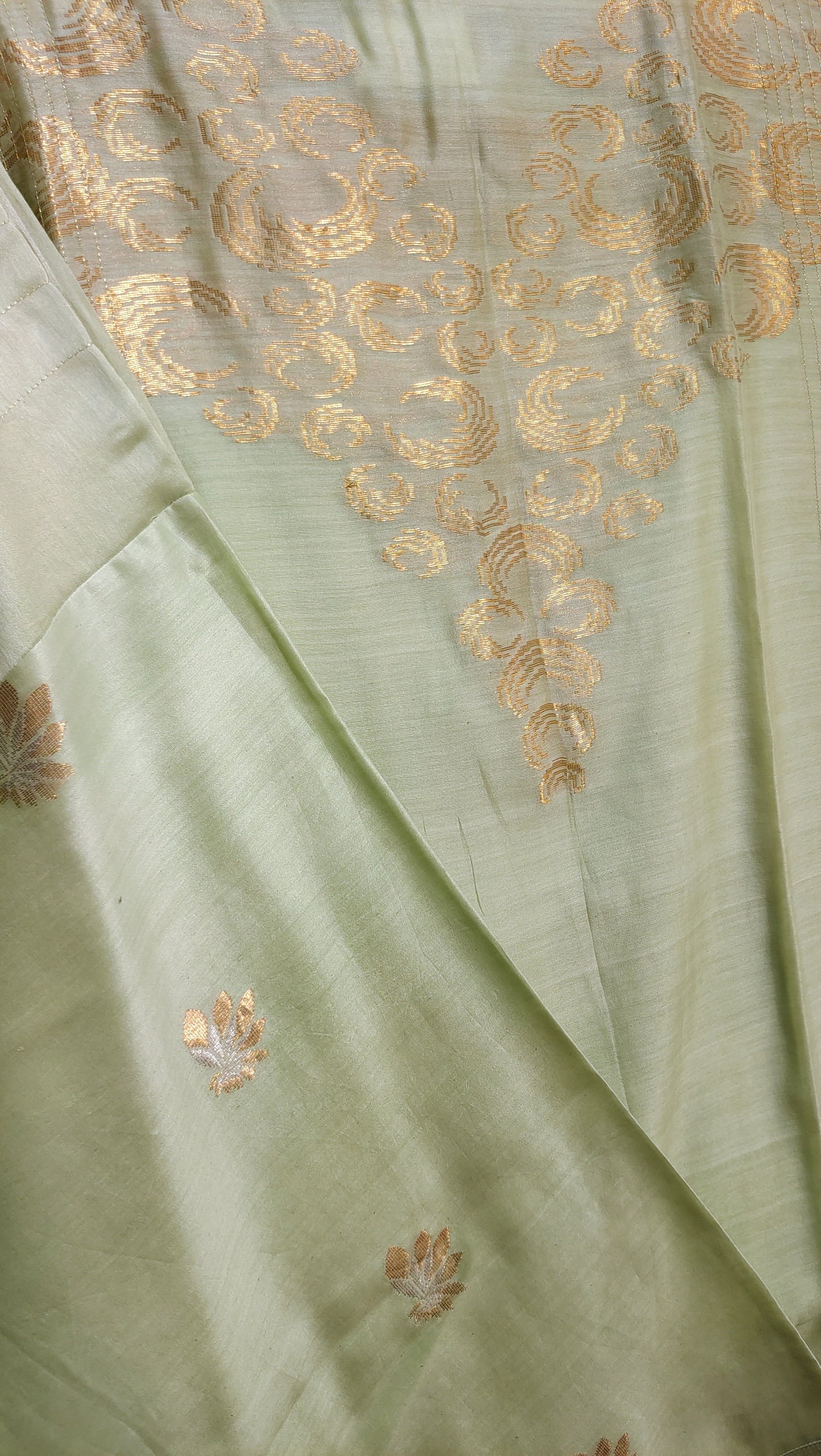 Semi Stitched Formal Chanderi Suitset