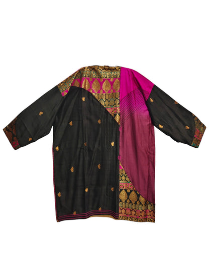Semi Stitched Chanderi Casual kurta