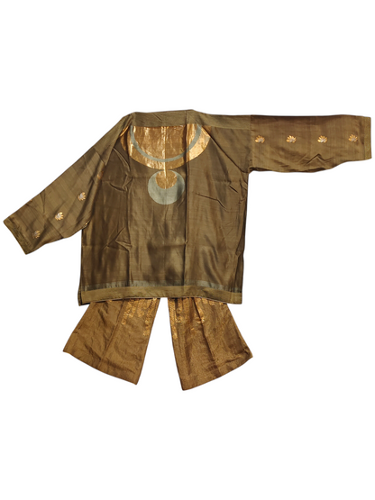 Indowestern chanderi formal coordset