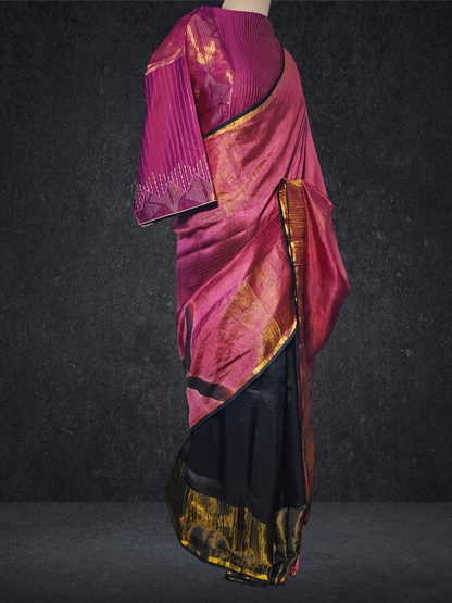 Formal Chanderi Zari Woven Saree