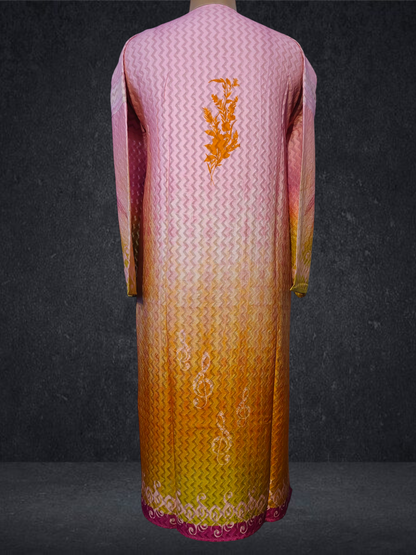 Semi Stitched Chanderi Casual Suitset VISHAL KAPUR