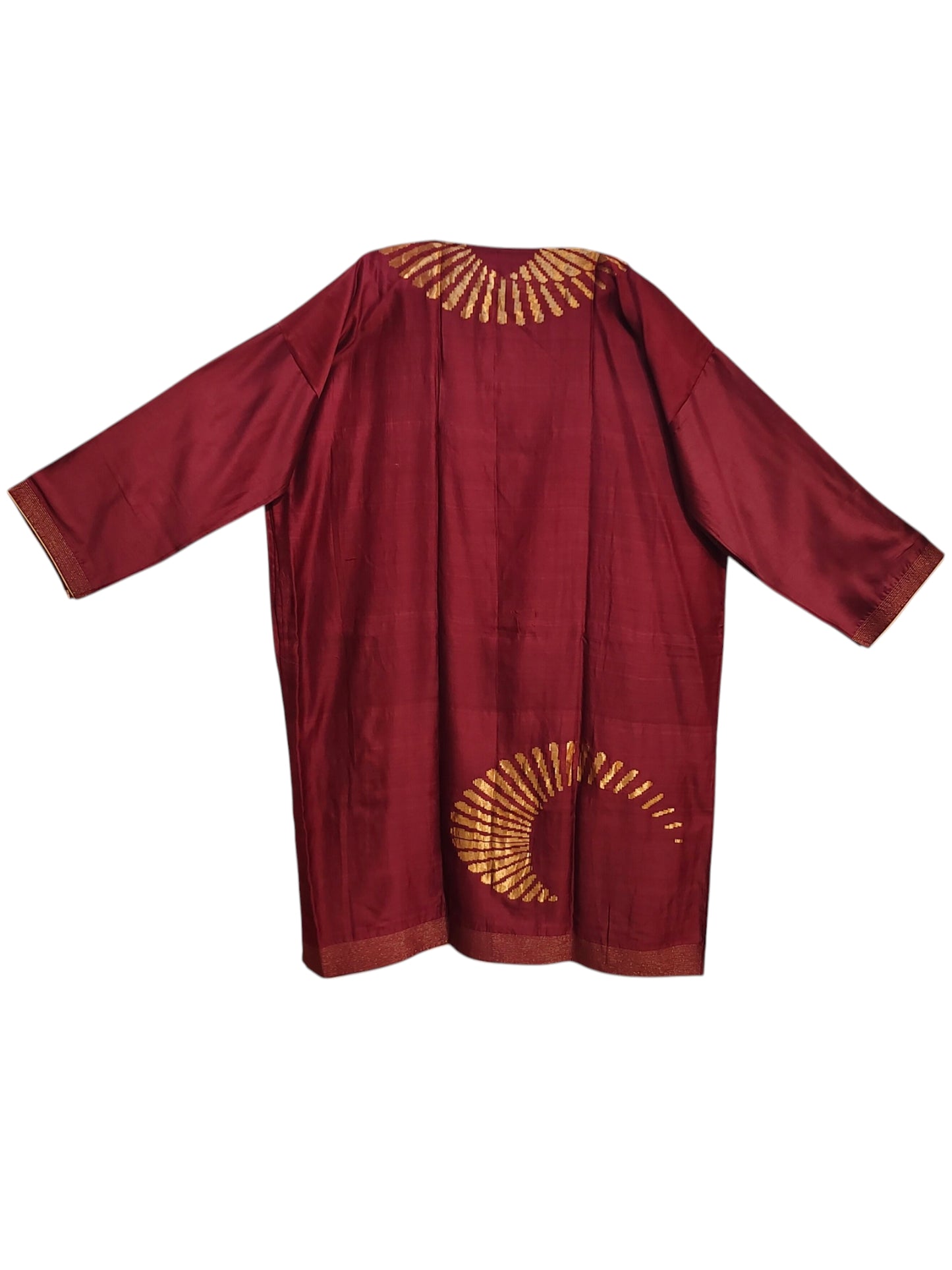 Semi Stitched Chanderi Formal Suitset