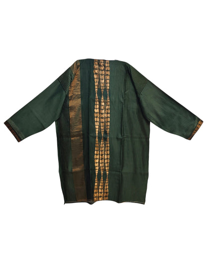 Semi Stitched Chanderi Casual kurta