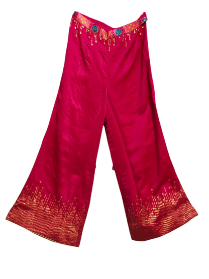 Indowestern chanderi formal coordset