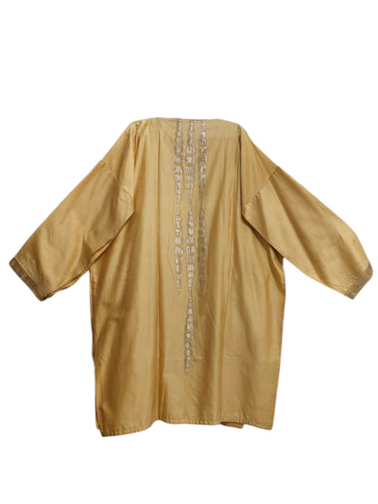 Semi Stitched Chanderi Formal Suitset