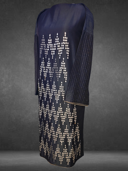 Semi Stitched Formal Chanderi kurta