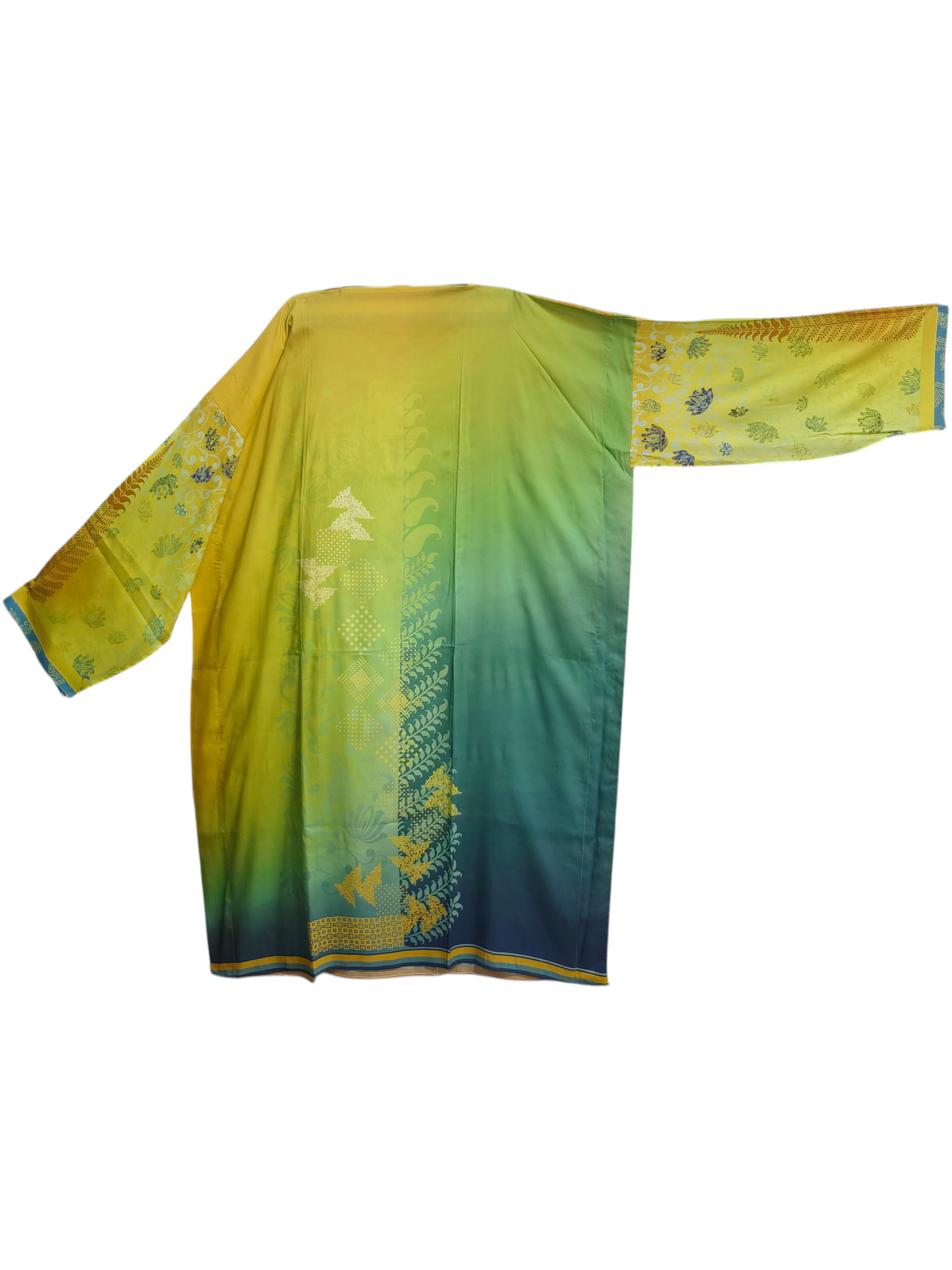 Semi Stitched Chanderi Kurta