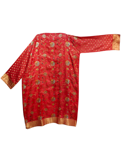 Semi Stitched Formal Chanderi Suitset
