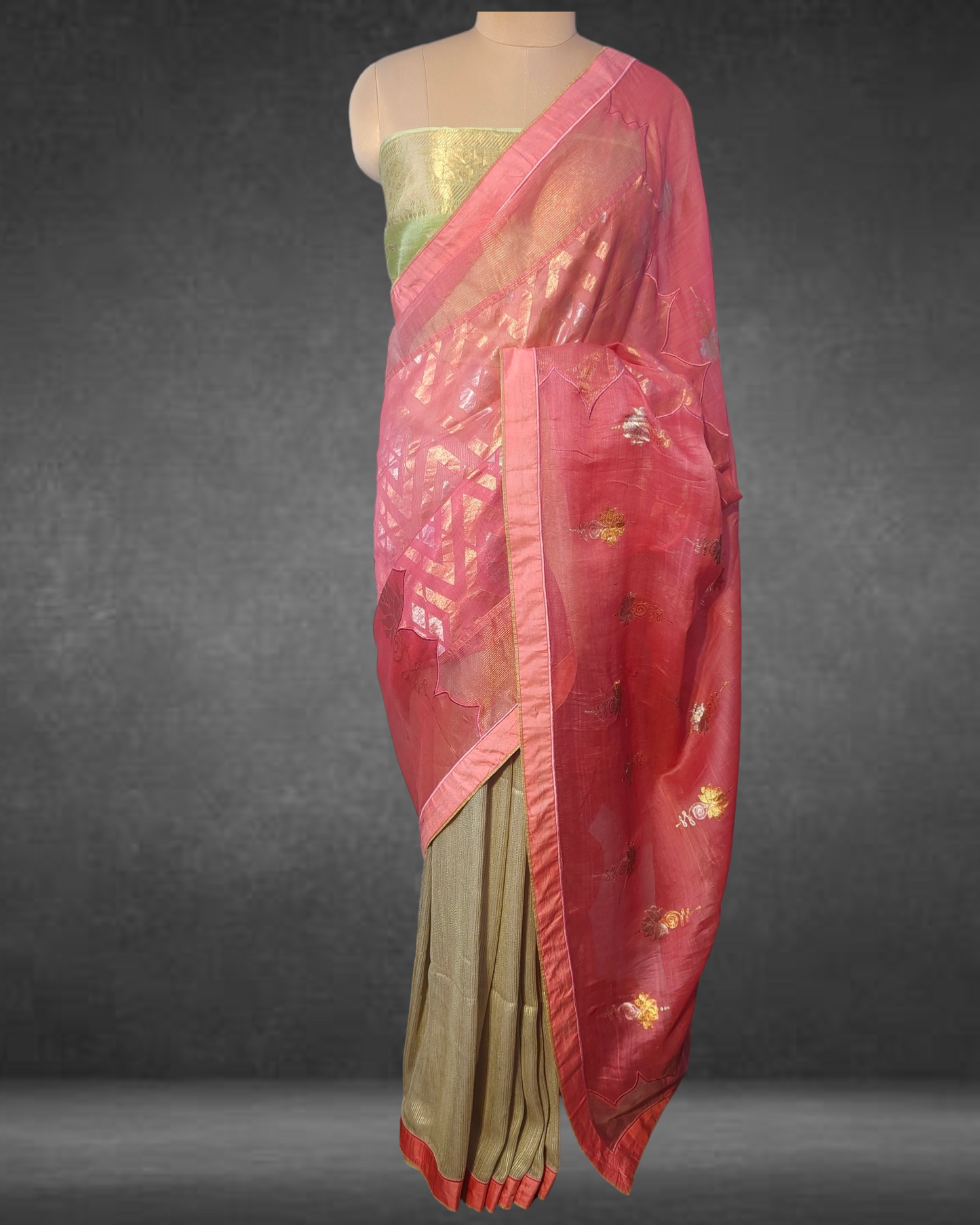 Formal Silk Saree (VKSRJUN203s) - VISHAL KAPUR