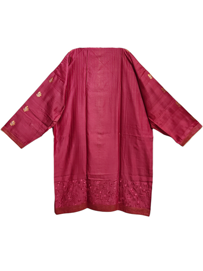 Semi Stitched Formal Chanderi Suitset