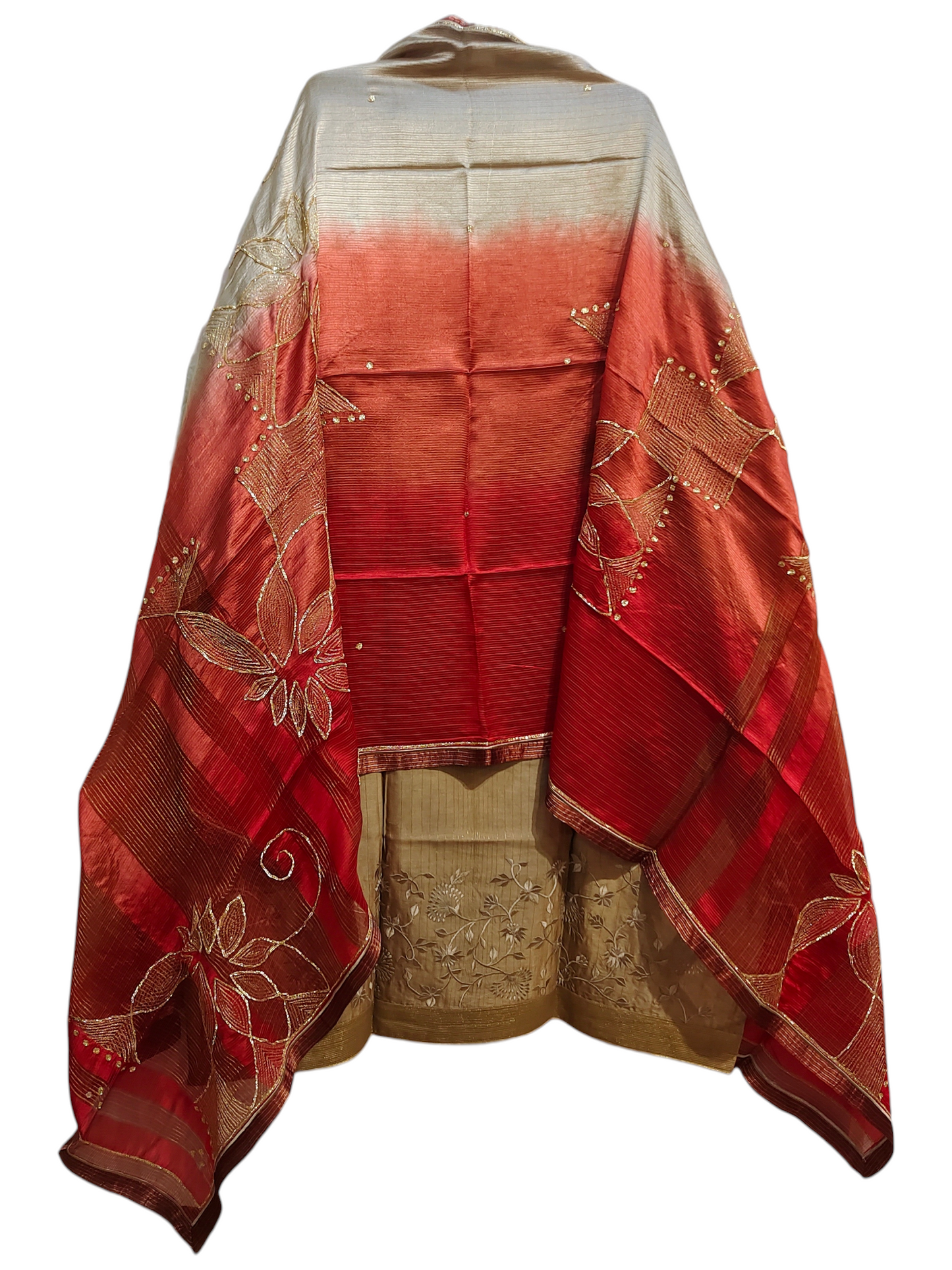 Semi Stitched Formal Chanderi Suitset