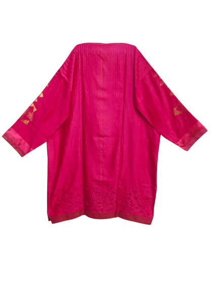 Semi Stitched Formal Chanderi Suitset