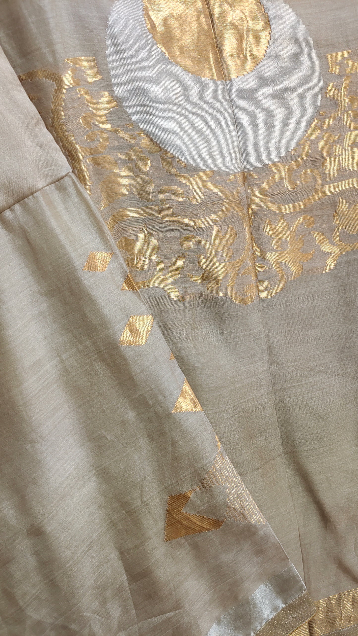 Indowestern chanderi formal coordset