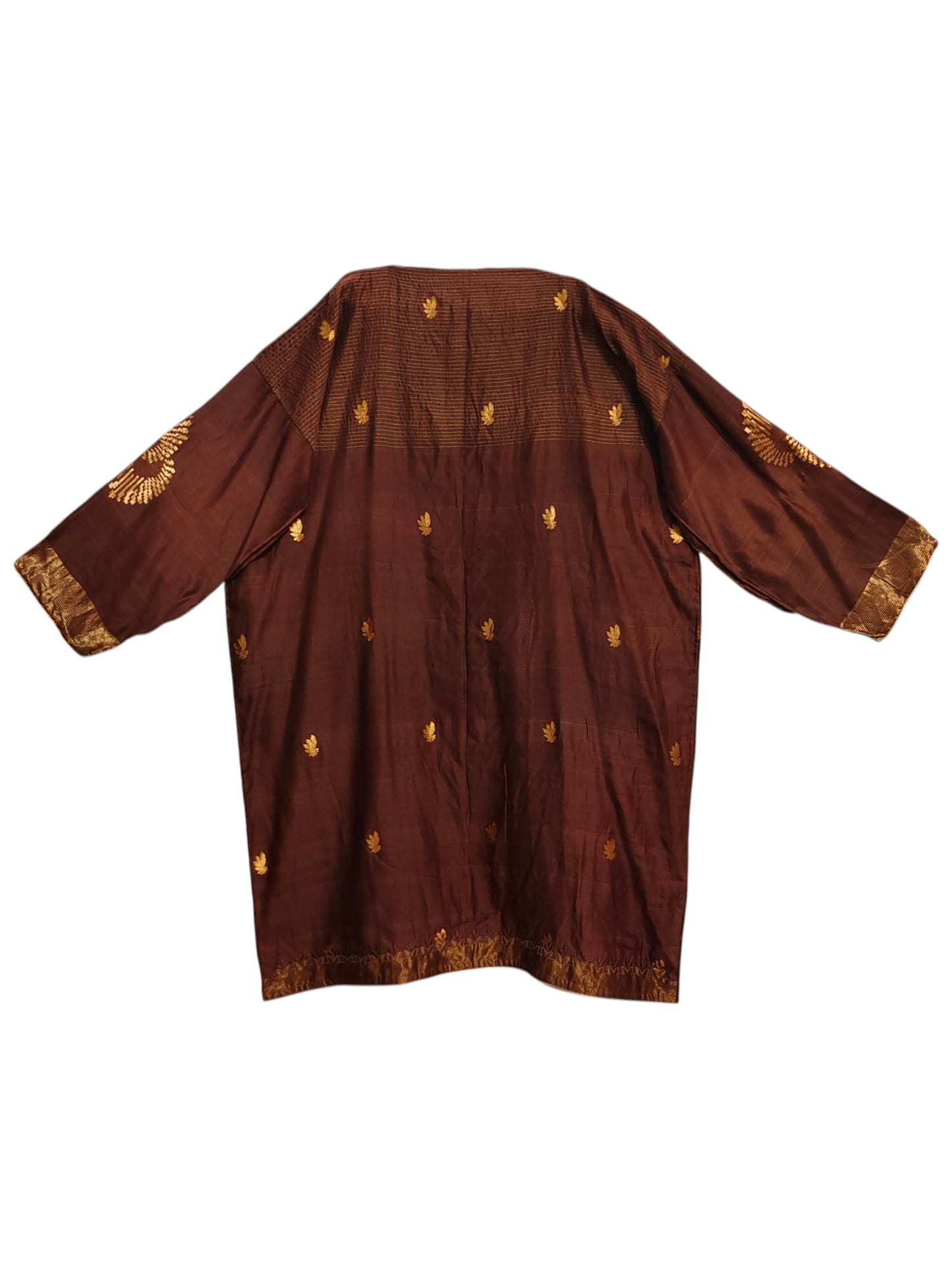 Semi Stitched Chanderi Formal Suitset