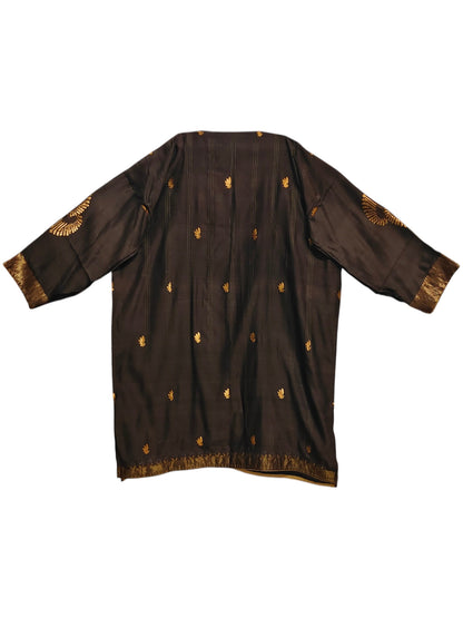 Semi Stitched Chanderi Casual kurta