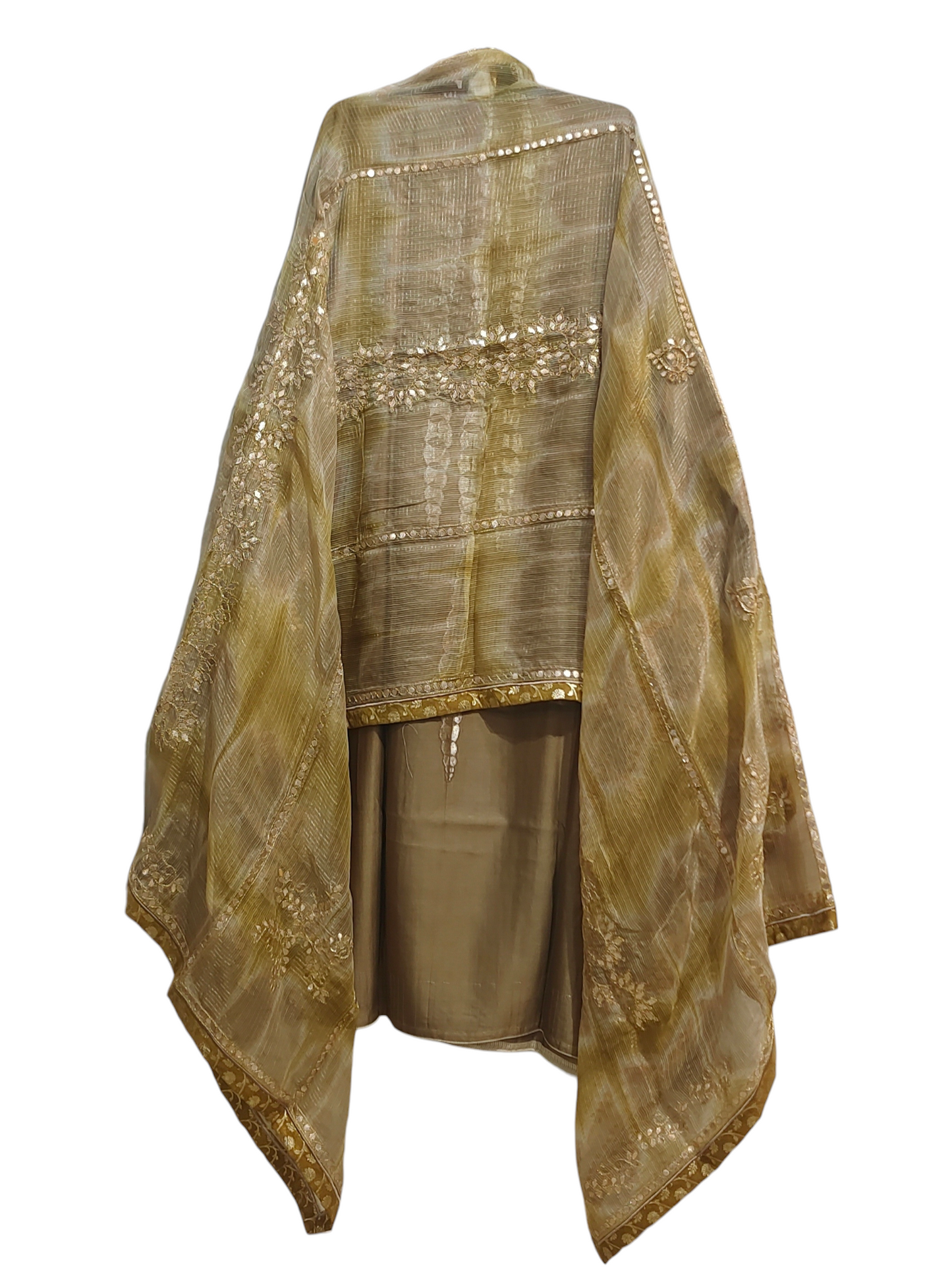 Semi Stitched Formal Chanderi Suitset