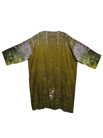 Semi Stitched Chanderi Casual kurta