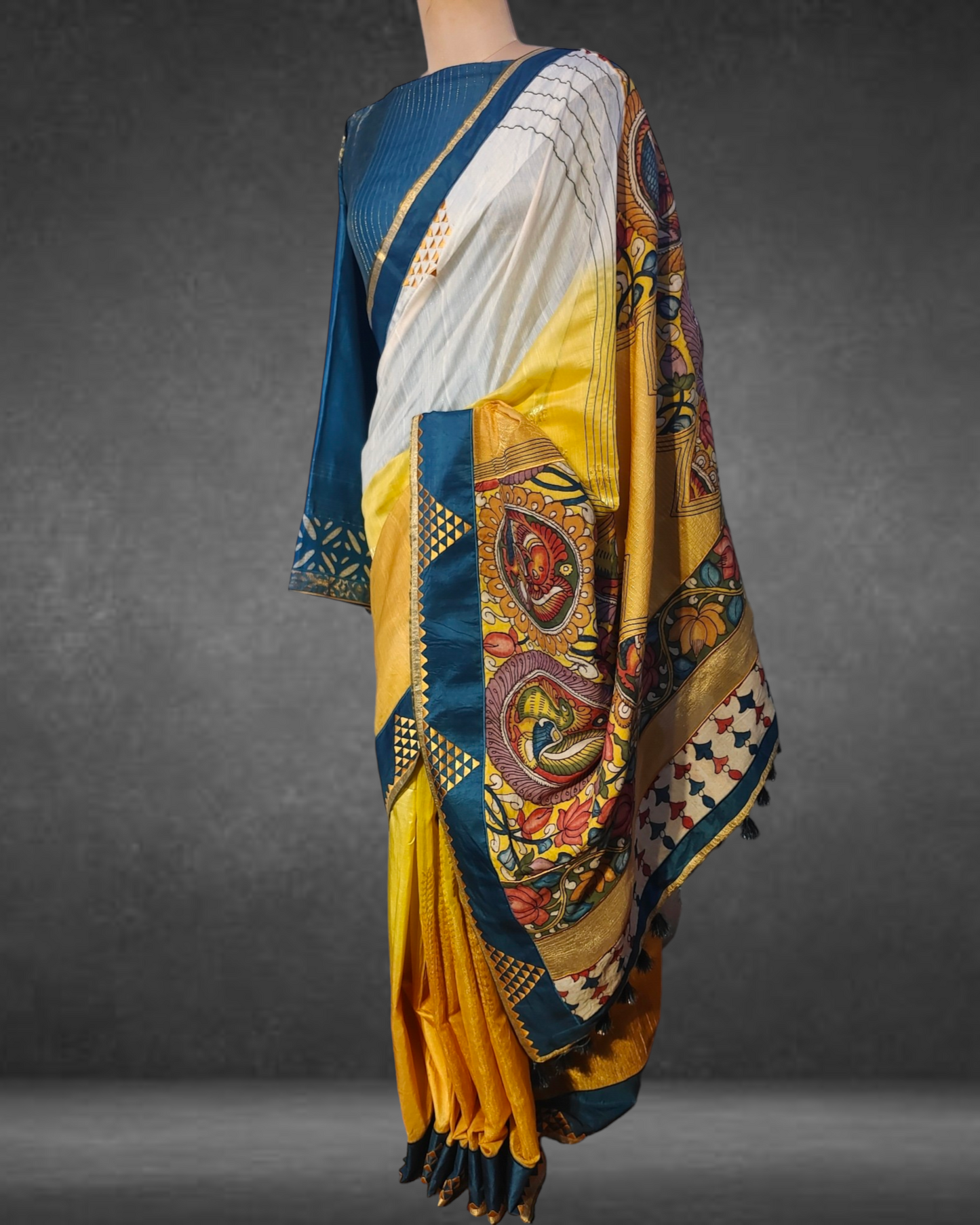 Formal Kalamkari silk saree