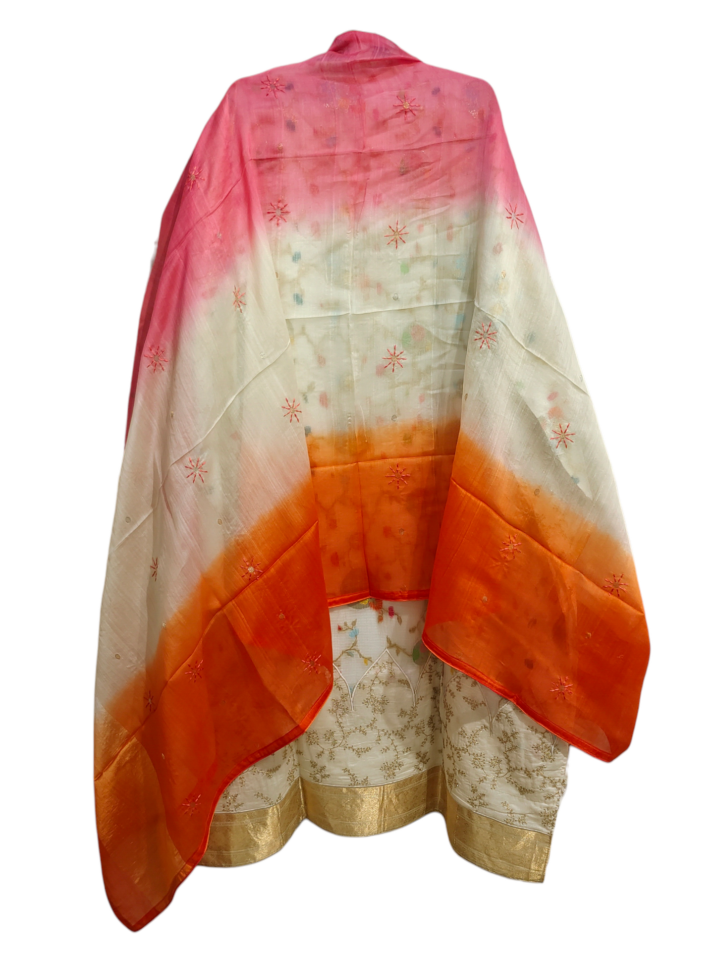 Semi Stitched Formal Kota silk Suitset