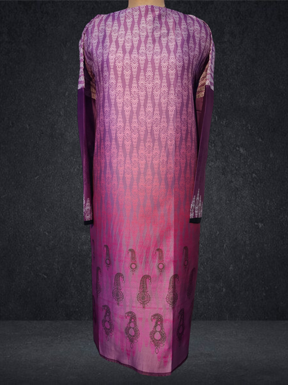 Semi Stitched Chanderi Kurta