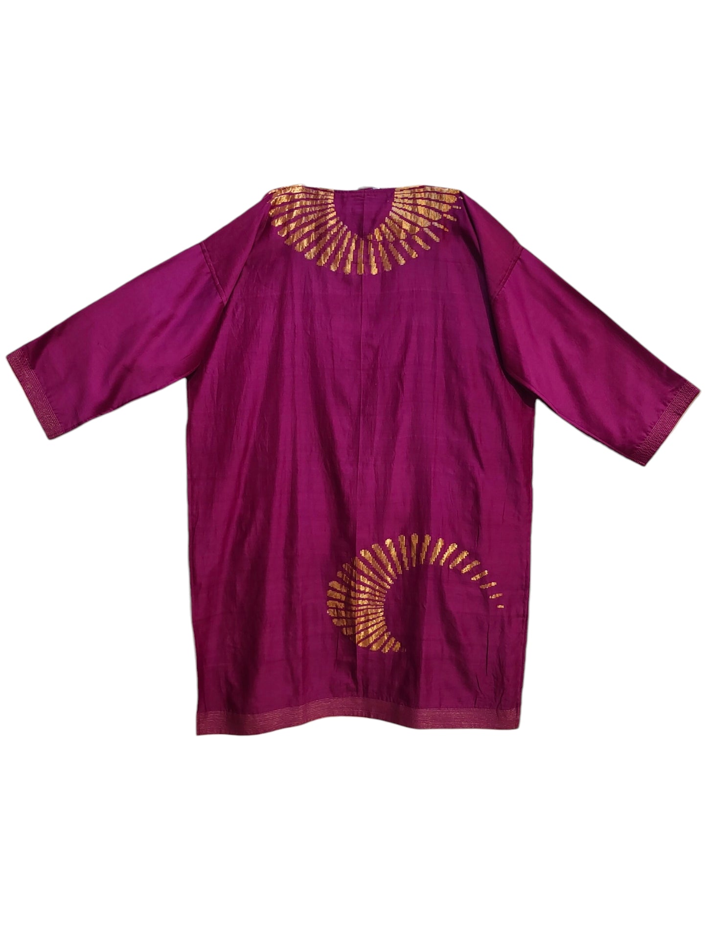 Semi Stitched Chanderi Casual kurta