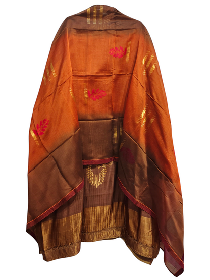 Semi Stitched Formal Chanderi Suitset