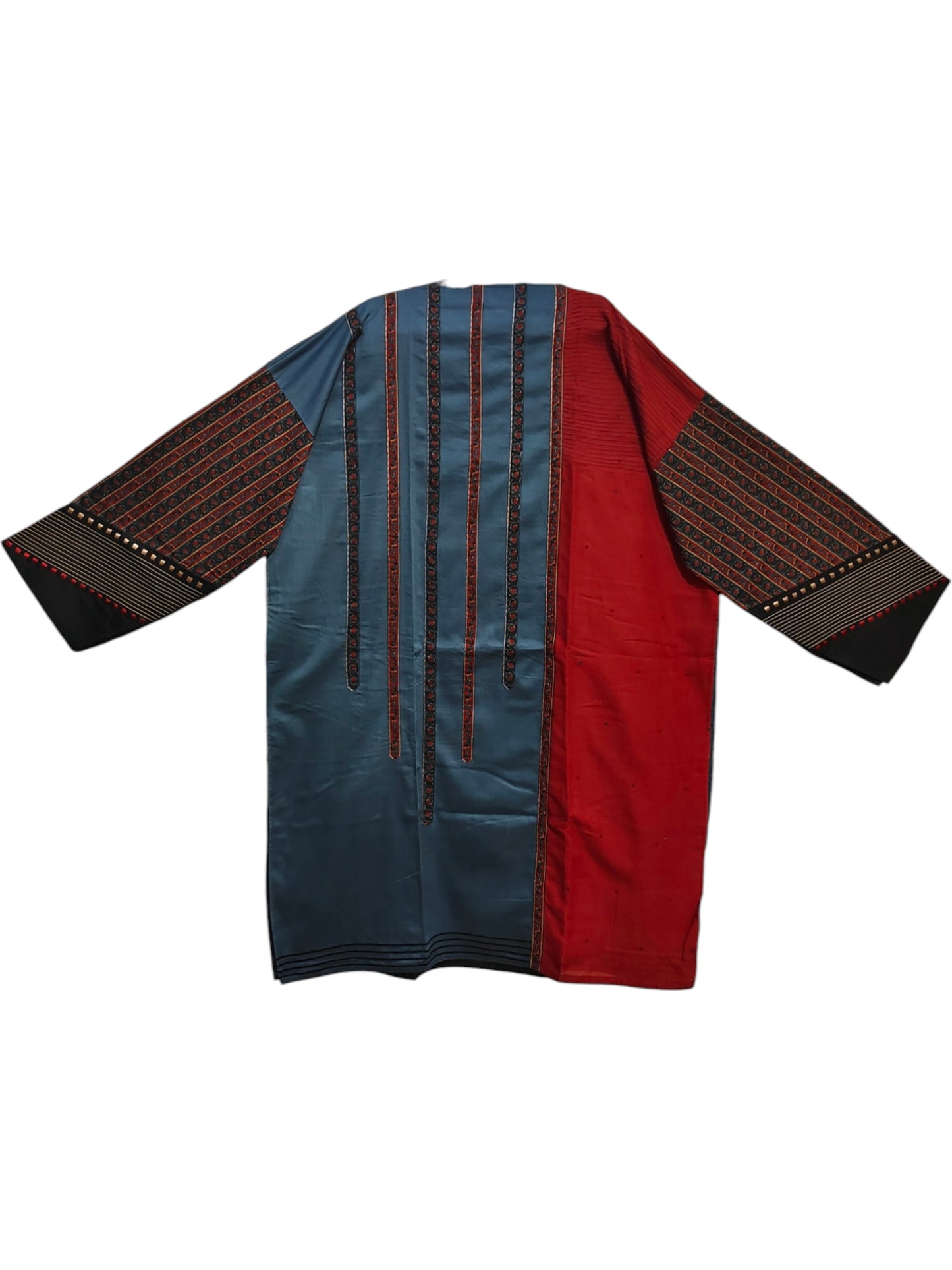 Semi Stitched Chanderi Formal Suitset
