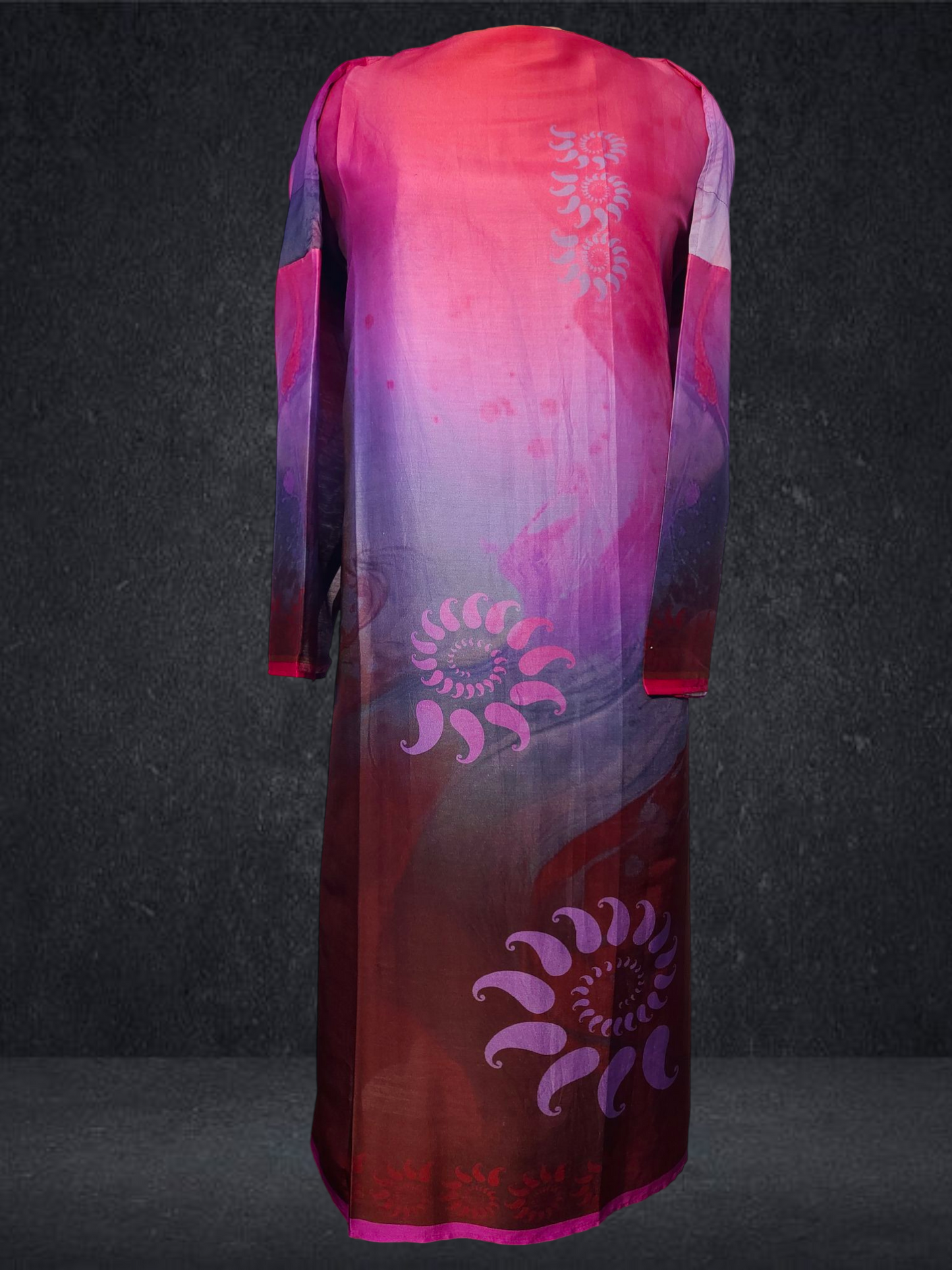 Semi Stitched Chanderi Kurta