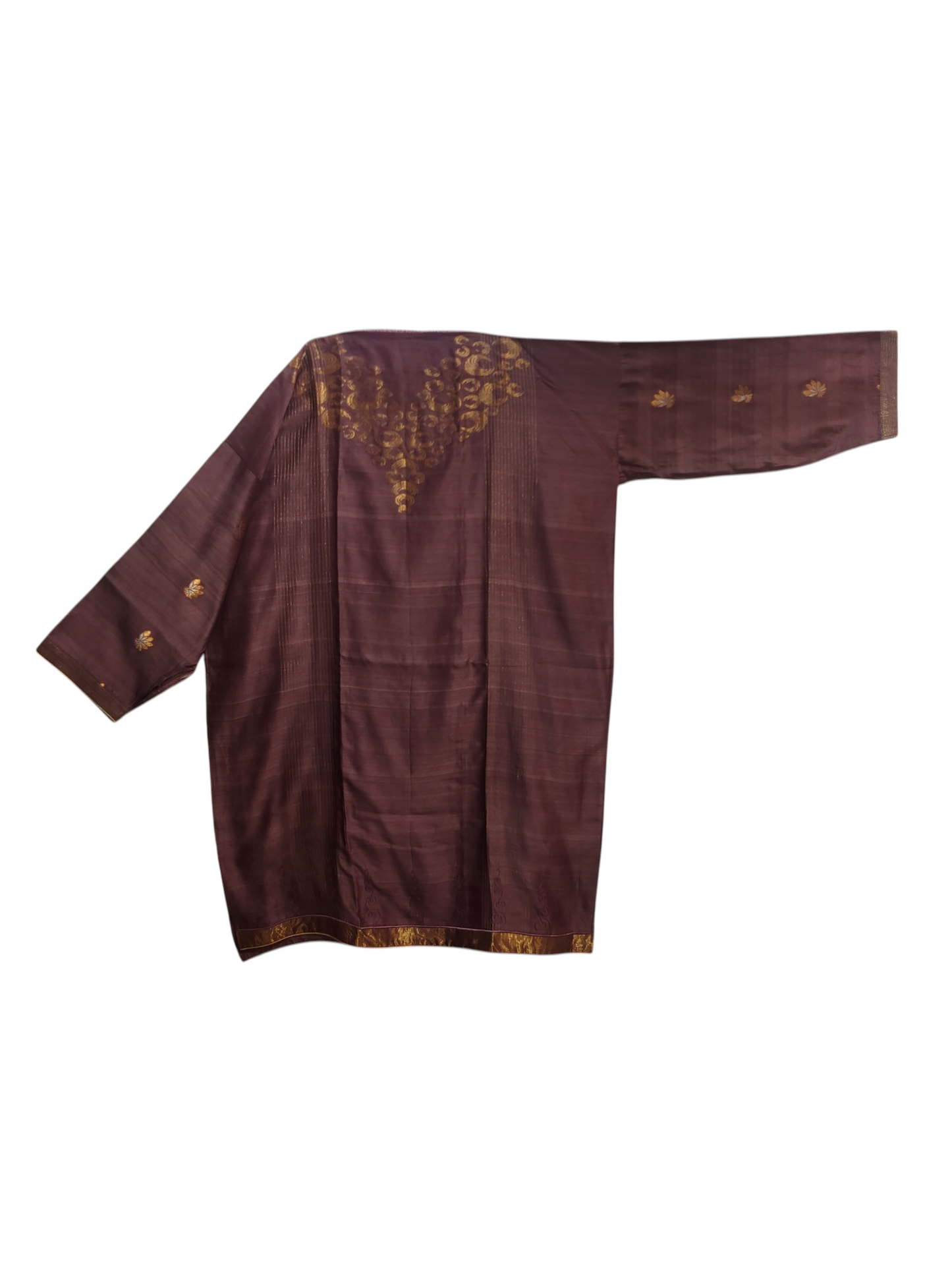 Semi Stitched Formal chanderi Suitset