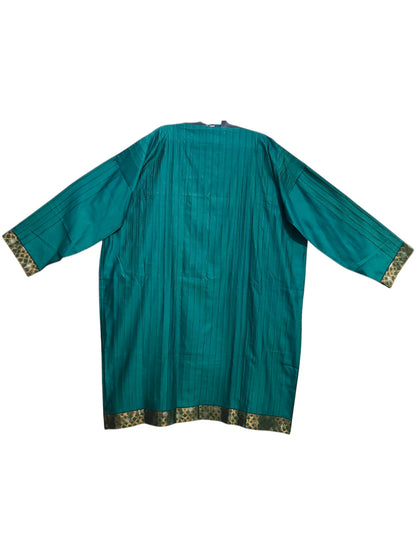 Semi Stitched Chanderi Formal Suitset