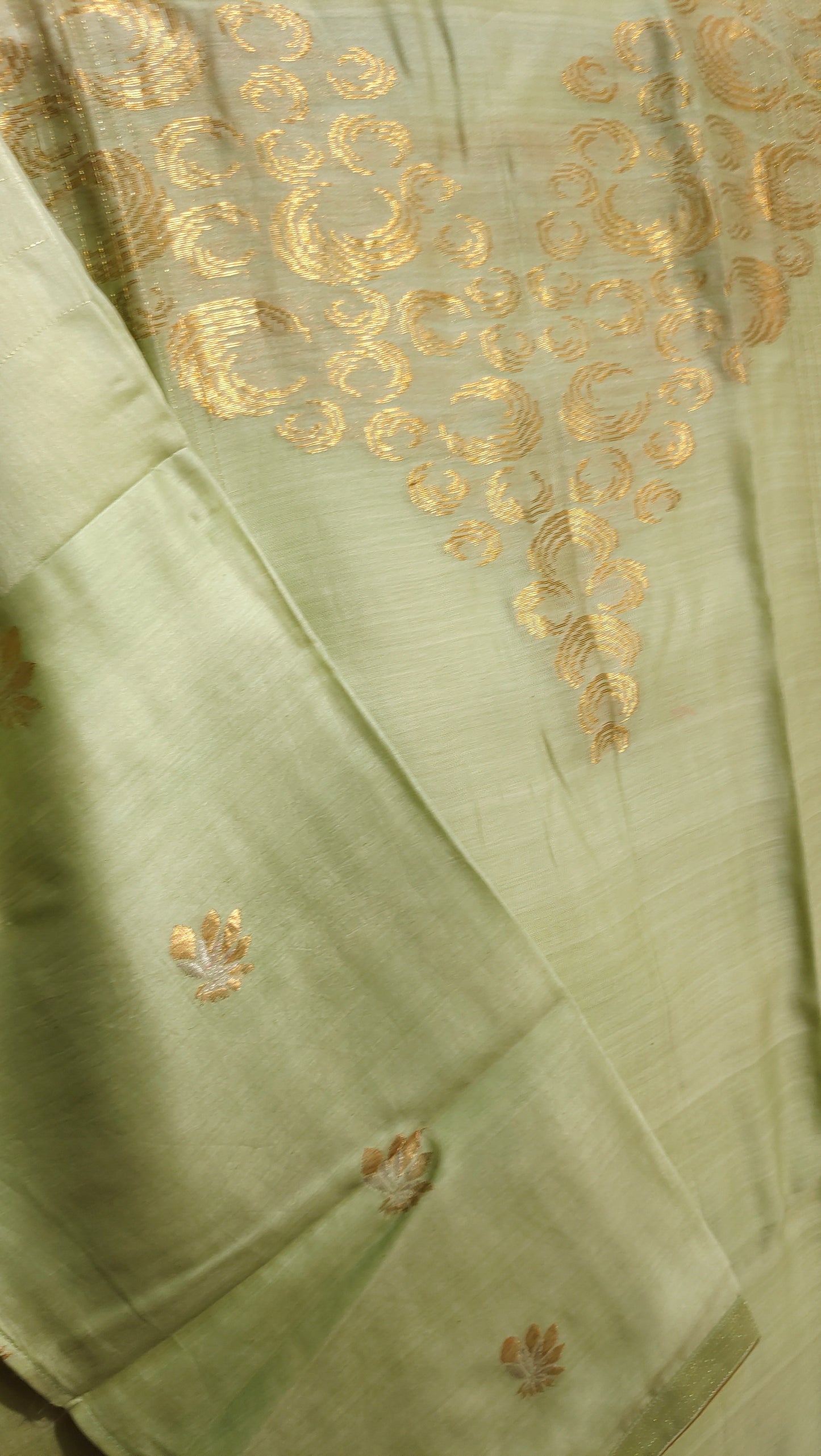 Semi Stitched Formal Chanderi Suitset