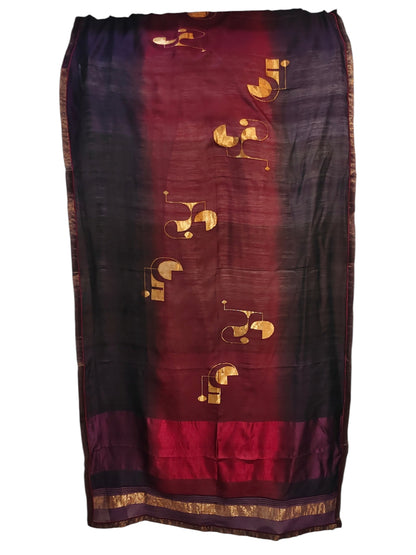 Semi Stitched Chanderi Formal Suitset