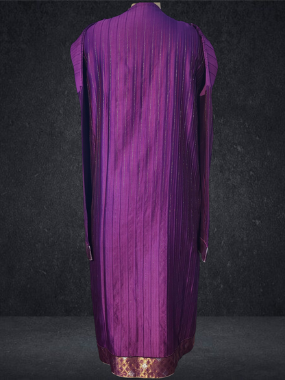 Semi Stitched Formal chanderi Kurta