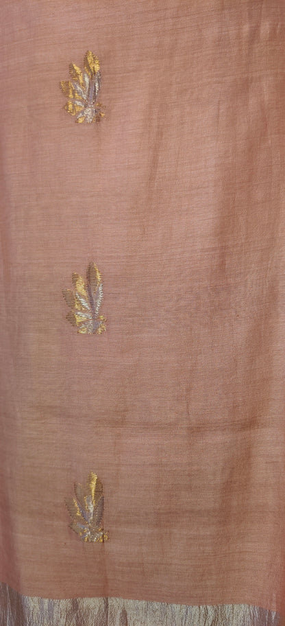 Semi Stitched Formal chanderi Kurta