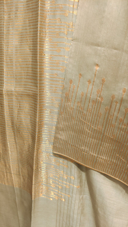 Semi Stitched Chanderi Casual kurta