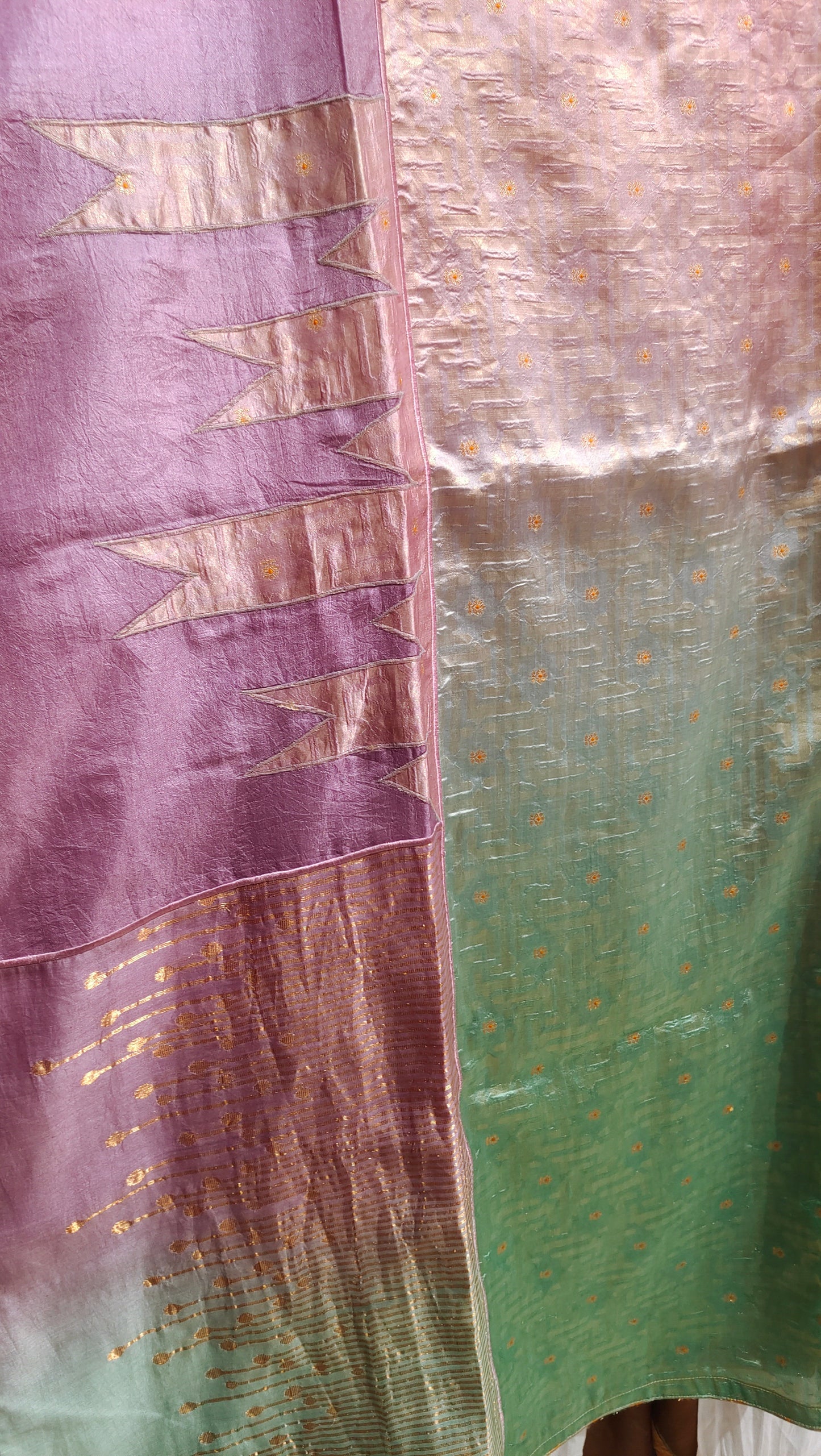 Semi Stitched Formal Chanderi Suitset