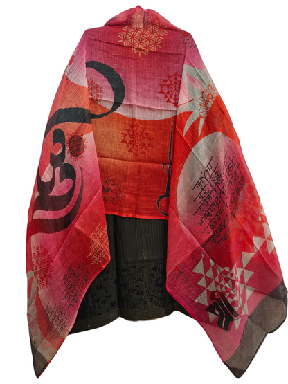 Semi Stitched Casual Chanderi Suitset