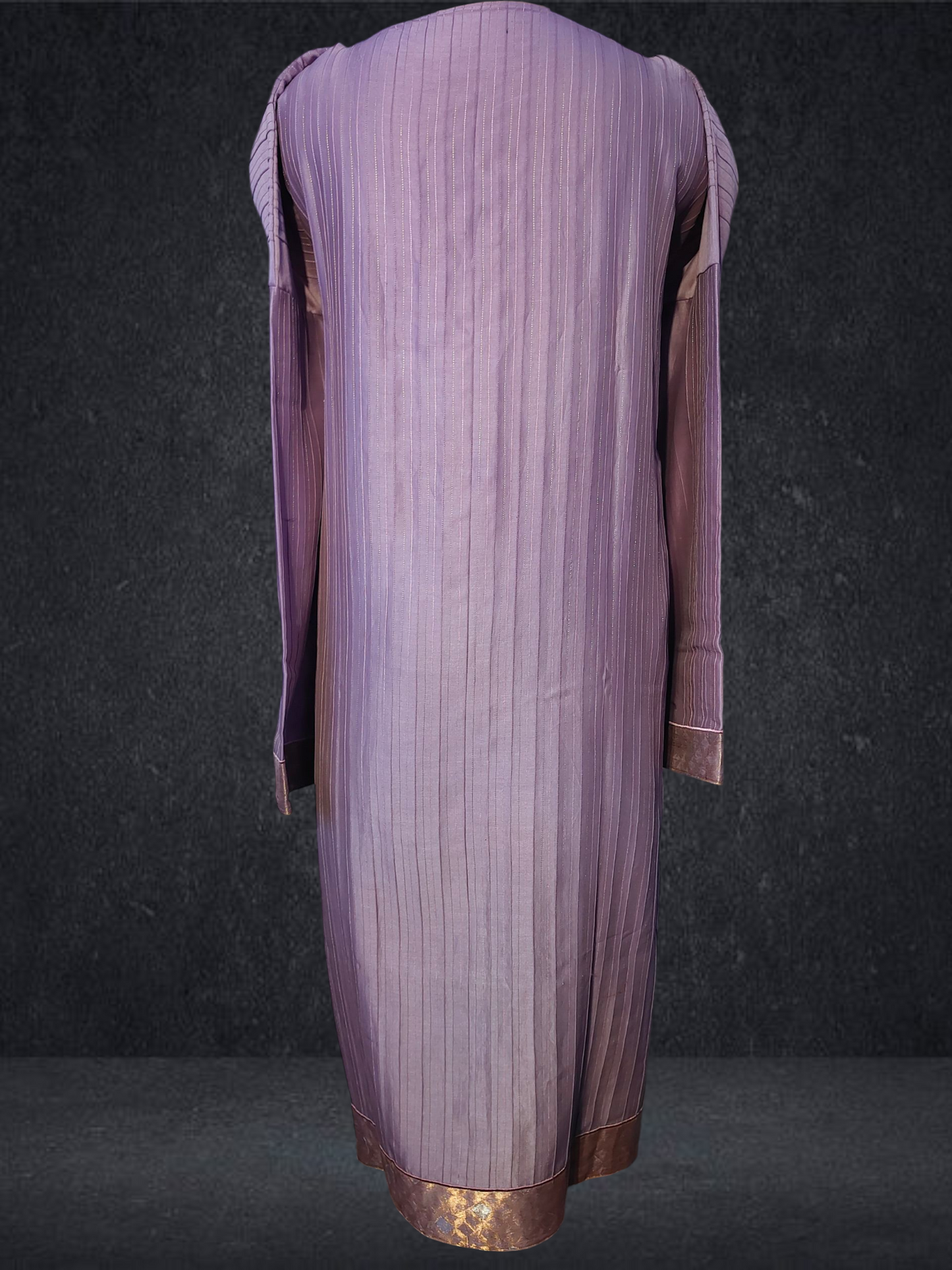 Semi Stitched Formal chanderi Suitset