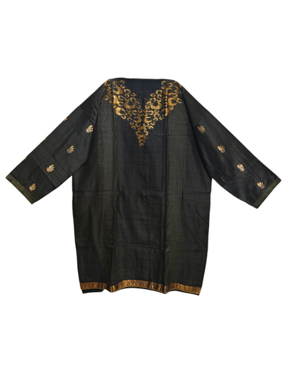 Semi Stitched Chanderi Formal Suitset