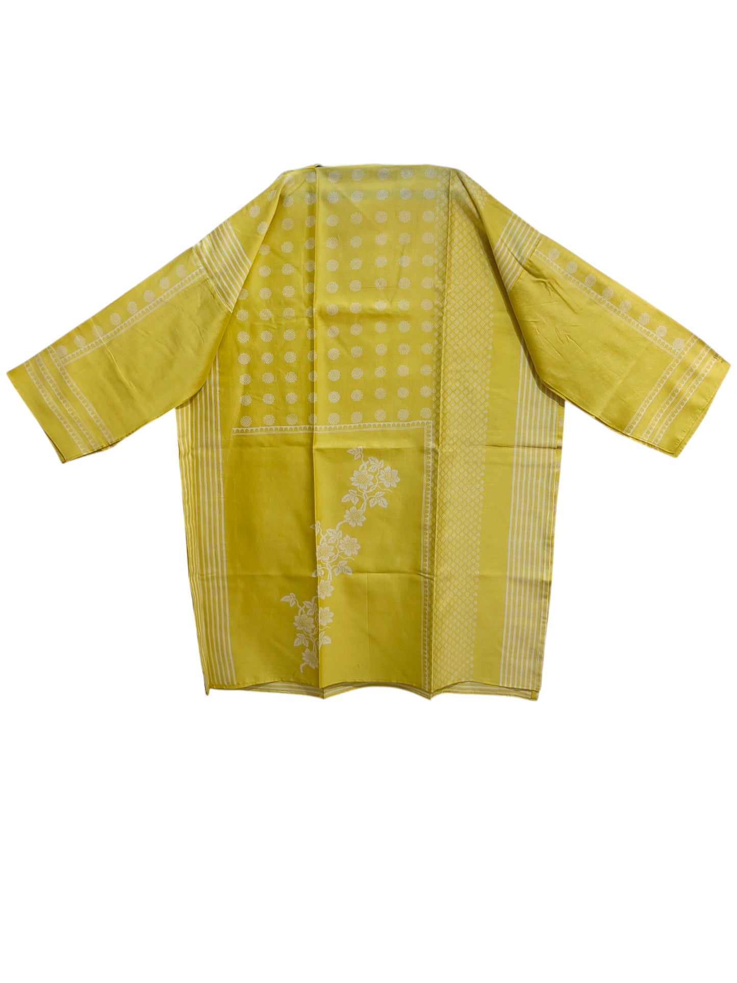 Semi Stitched Chanderi Casual suitset