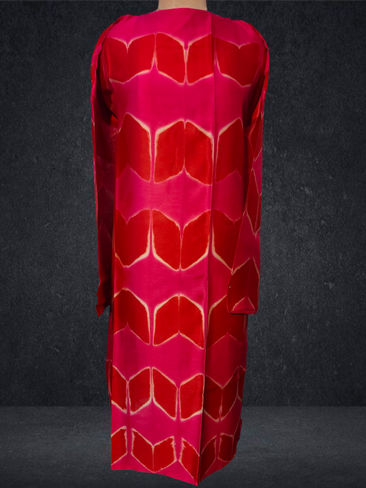 Semi Stitched Chanderi Formal Suitset VISHAL KAPUR