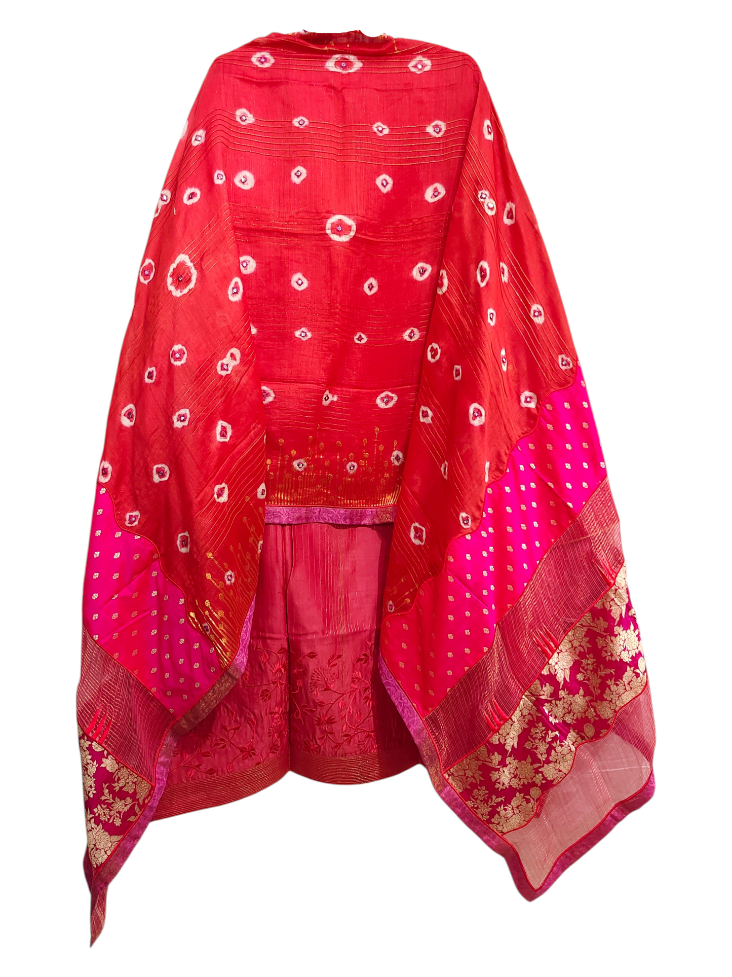 Semi Stitched Formal Chanderi Suitset