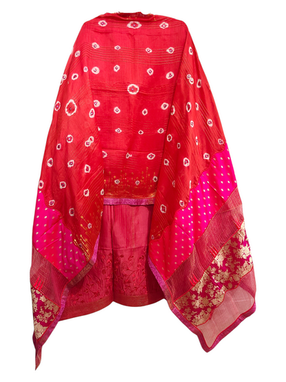 Semi Stitched Formal Chanderi Suitset