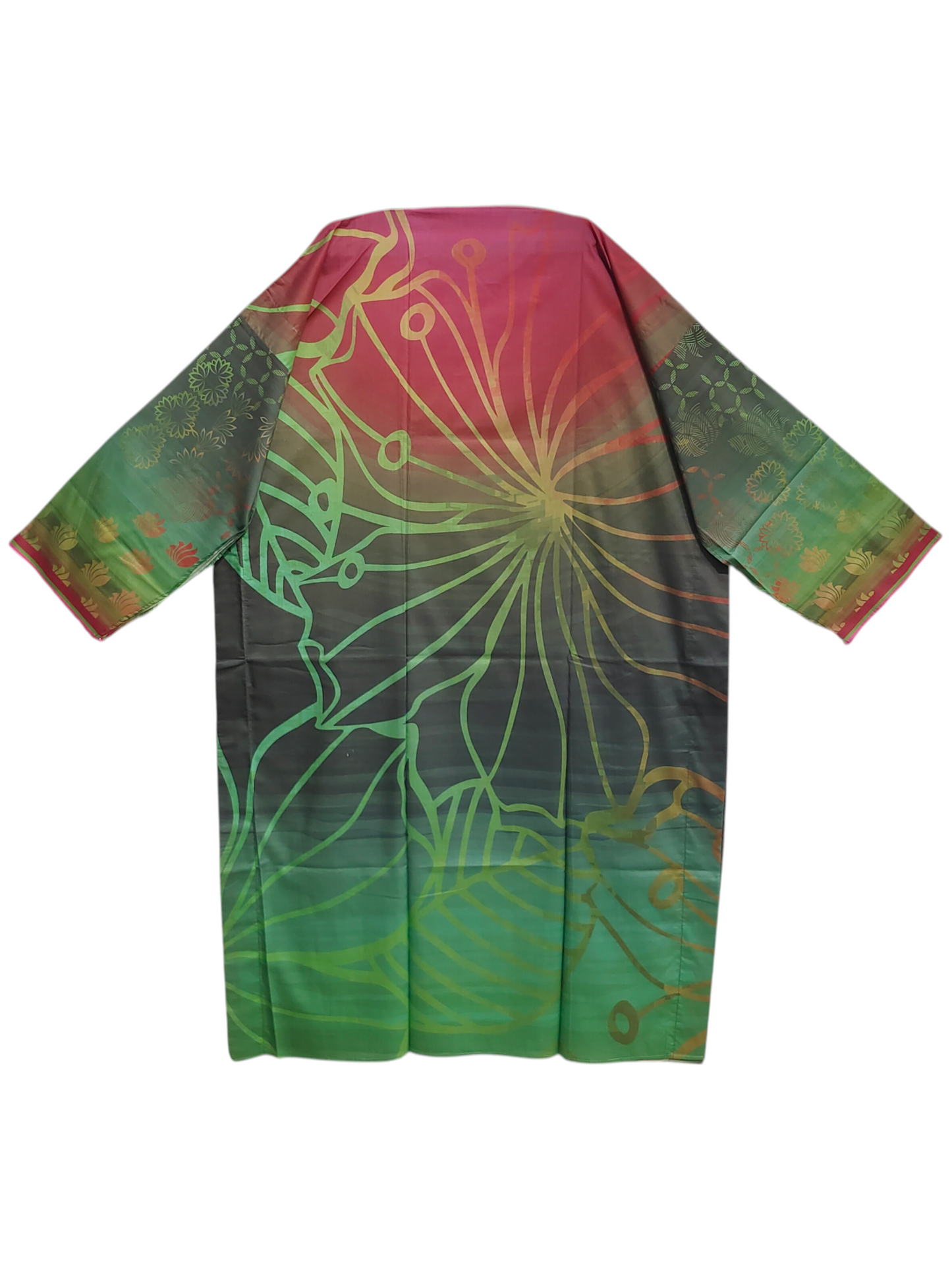 Semi Stitched Chanderi Kurta