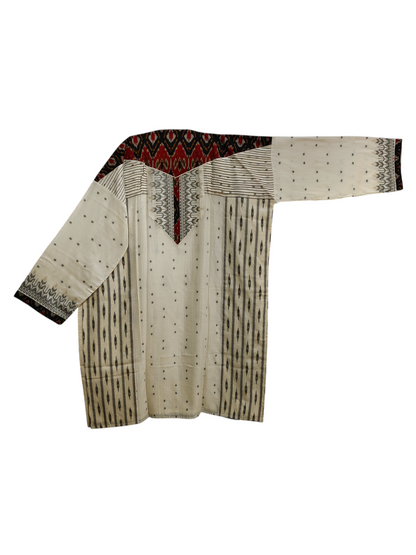 Semi Stitched Formal Jaamdani Suitset