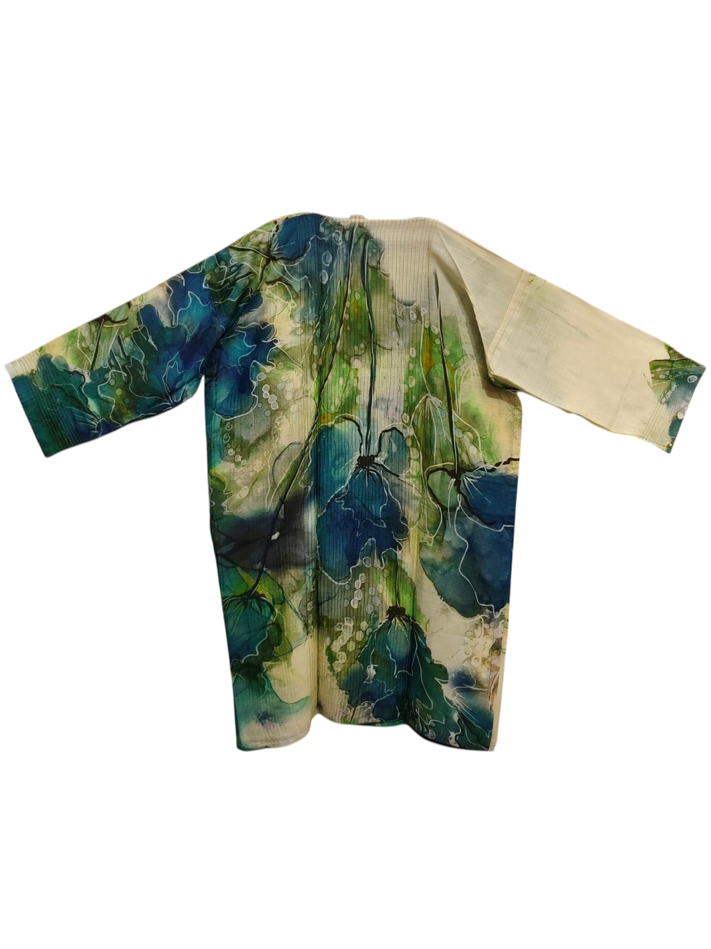 Semi Stitched Muga silk Casual kurta