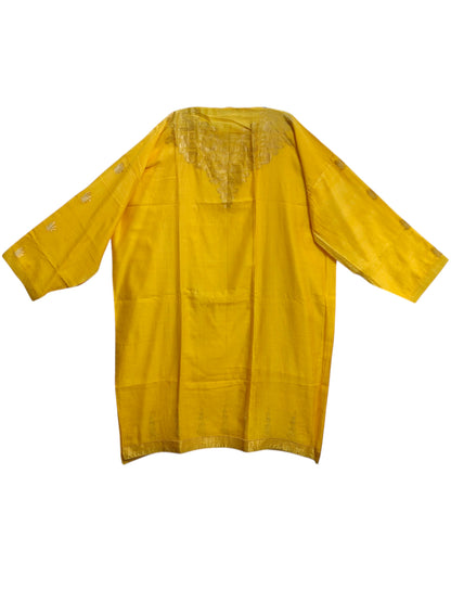 Semi Stitched Chanderi Formal Suitset