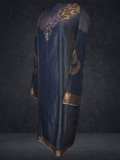 (Copy) Semi Stitched Formal chanderi Suitset VISHAL KAPUR